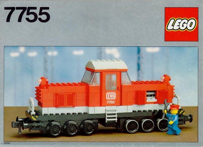 Lego 7755 Diesel Heavy Shunting Locomotive 